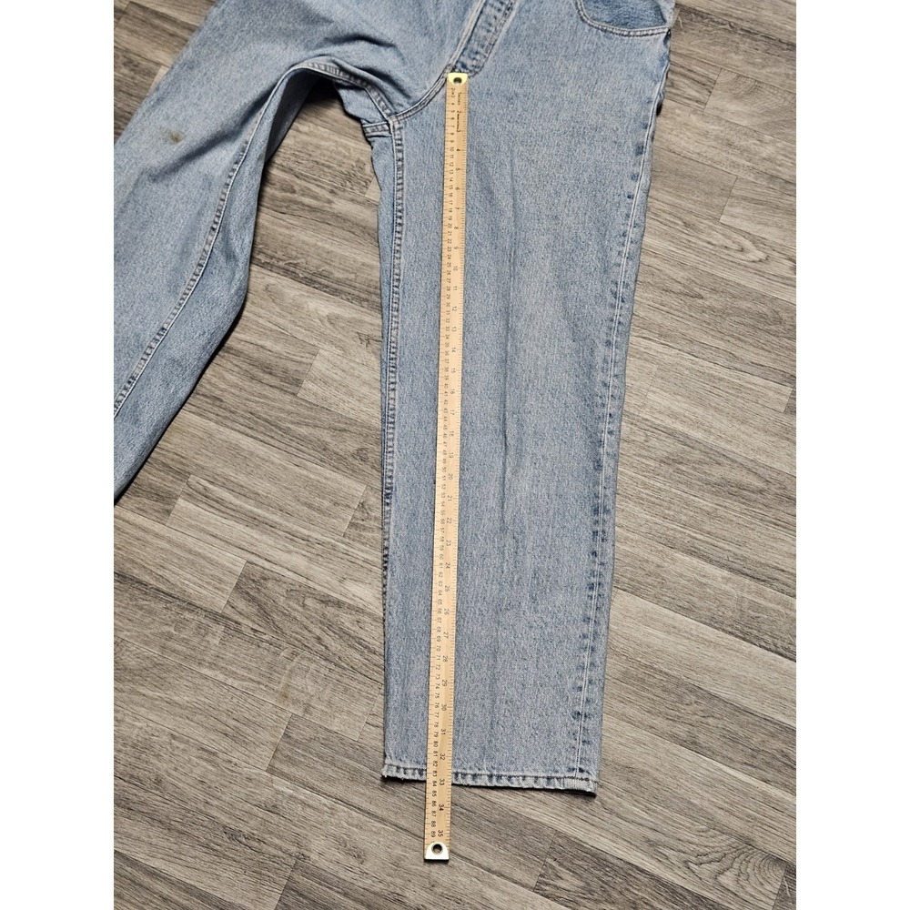 Vintage 90s Levi's Silvertab Baggy Purple Label Jeans Size 32X33 Grunge Skater - Picture 11 of 13